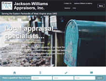 Tablet Screenshot of jackson-williams.com